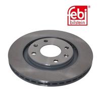 febi bilstein 10321 Brake Disc Set (2 Brake Disc) front, internally ventilated, No. of Holes 4