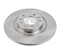 FEBI 104169 2x Rear Brake Discs For Citroen DS Opel Peugeot Toyota Vauxhall