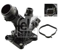 febi bilstein 104762 Thermostat with housing, seal and temperature switch, 1 piece