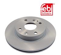febi bilstein Pair of Brake Disc Rotor 10624 fits Front OE NA01-33-25XA
