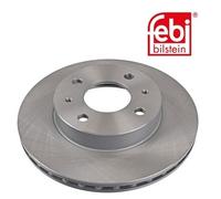 Febi 10627 Brake Disc Front High Performance Fits Nissan Sunny 1990 - 2000