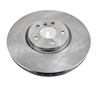 Genuine Febi 5 Stud Front Vented Coated Brake Discs - 106296