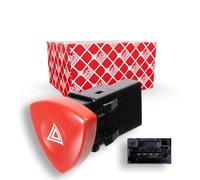 Febi Bilstein 107792 Hazard Warning Light Switch Pack of 1, Red