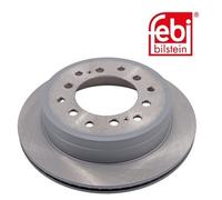 Febi 108393 Brake Disc Rear Premium Fits Toyota LandCruiser Prado 2006 - 2009