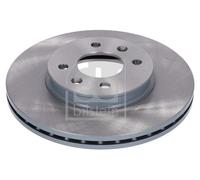 FEBI 108447 2x Front Brake Discs Fits Hyundai Accent i20 i20 Active Kia Rio