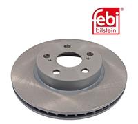Febi 108496 Brake Disc Front High Performance Fits Toyota Prius 2003 - 2009