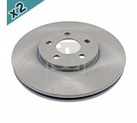 FEBI 108606 Brake Disc Front Coated 280mm Diameter Fits Chrysler PT Cruiser
