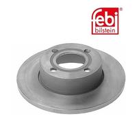 2x Brake disc Front Axle solid 10915 FEBI BILSTEIN for AUDI 80 B4 Saloon