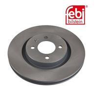 febi bilstein Brake Disc Set 11206 - Front, Internally Ventilated, 4 Holes (2 pcs)