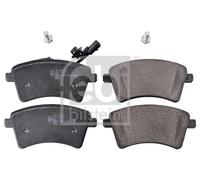 Brake Pads Set fits RENAULT KANGOO 1.5D Front 2008 on 410605649R 7701210174 Febi