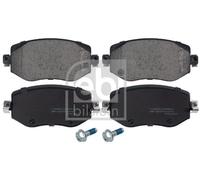 febi bilstein 116245 Brake Pad Set with securing bolts, 1 unit