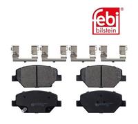 febi bilstein Brake Pad Set 116248 with fastening material, 1 unit