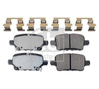 febi bilstein 116249 Brake Pad Set with fastening material, 1 unit