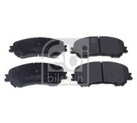 Brake Pads Set fits RENAULT KADJAR HLA7 Front 2015 on 410601596R 410604EA0A Febi