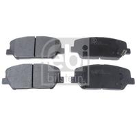 Febi 116282 Front Brake Pad Set Fits Hyundai Kia Cee'd I30 Optima Pro