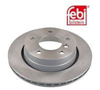 2x Brake Discs Pair Vented fits BMW 320 E46 2.2 Rear 00 to 06 276mm Set Febi New