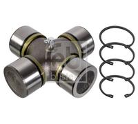 febi bilstein 14511 Universal Joint for propshaft, with grease nipple, pack of one