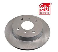 2x Brake Discs Pair Solid Rear 258mm 15895 Febi Set 432065M311 4320659J01 New
