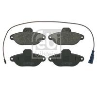 FEBI 16084 BRAKE PAD SET DISC BRAKE Front MAN