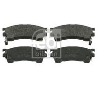 FEBI 16198 BRAKE PAD SET DISC BRAKE Front