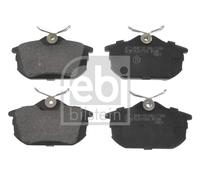 FEBI 16207 BRAKE PAD SET DISC BRAKE Rear