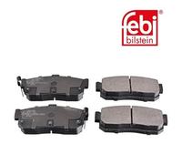 Febi Bilstein - Brake Pads Rear 16272 - with Acoustic Sensor - Fits Nissan Sunny