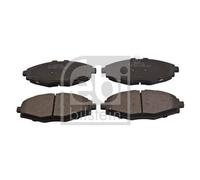 Febi 16341 Front Brake Pad Set Fits Chevrolet Benni Love Lanos Matiz Spark