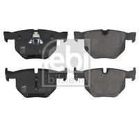 Brake Pads Set fits BMW 520 E60, E61 2.0 Rear 07 to 10 34212339276 34212339277