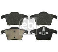 Brake Pads Set fits VOLVO XC90 Mk1 2.4D Rear 02 to 14 274330 274512 274528 Febi