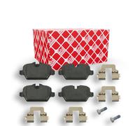 febi bilstein 16560 brake pads with add-on material (Set of 4) (rear axle)