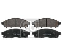 FEBI 16624 BRAKE PAD SET DISC BRAKE Front