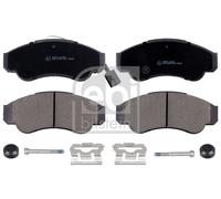 Febi 16663 Front Brake Pad Set Fits Peugeot Boxer Ducato Jumper