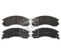 FEBI 16776 BRAKE PAD SET DISC BRAKE Front