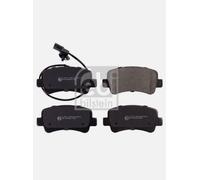 Brake Pads Set fits RENAULT MASTER Mk3 2.3D Rear 2010 on 440600264R 440601147R