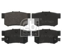 FEBI 16873 BRAKE PAD SET DISC BRAKE Rear