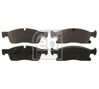 FEBI 16900 BRAKE PAD SET DISC BRAKE Front