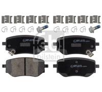 Ferdinand Bilstein Brake Pad Set 16981 with fastening material, 1 unit