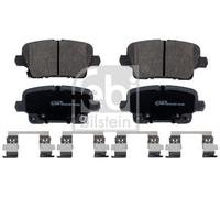 Febi 16983 Rear Brake Pad Set Fits Vauxhall Insignia