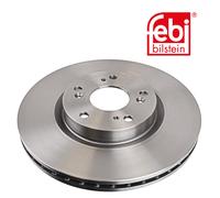 Febi 170043 Brake Disc Internally Vented Standard High Performance Durable