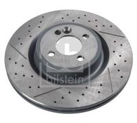 FEBI 170109 2x Front Brake Discs Fits Mini Mini Mini Clubman Mini Clubvan
