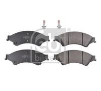 Febi 170380 Front Brake Pad Set Fits Vw Ford Amarok Bt-50 Ranger