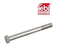 Febi 170440 Hex Bolt Male Hex Spiral Zinc Flake Coated Surface Premium Grade