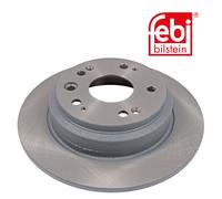 2x Brake disc Rear Axle solid 170706 FEBI BILSTEIN for HONDA ACCORD VII Tourer
