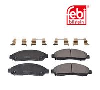 febi bilstein 170899 Brake Pad Set with fastening material, 1 unit