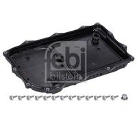 febi bilstein 1 x Automatic Transmission Oil Pan with Integrated Filter Drain Plug and Screws 171618
