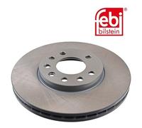 Febi 17211 Brake Disc Front High Performance Fits Vauxhall Meriva 2003 - 2010