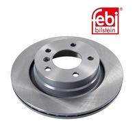 2x Brake Discs Pair Vented fits BMW 325 E46 2.5 Rear 00 to 06 294mm Set Febi New