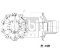 FEBI BILSTEIN 181014 Wheel Hub