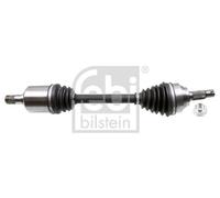 Febi Bilstein Drive Shaft With Nut 182437 Fits Land Rover Front Axle Left