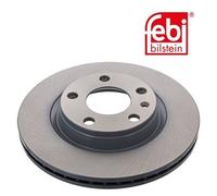 2x Brake Discs Pair Vented fits AUDI A4 B5 1.8 Front 94 to 01 280mm Set Febi New